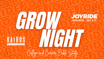 JOYRIDE - Grow Night at Kairos Coffeehouse