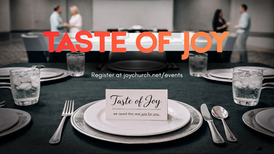 Taste of Joy Dinner