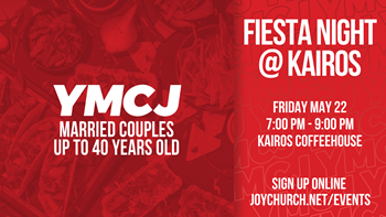 YMCJ - Fiesta Night at Kairos - Friday May 22 2026