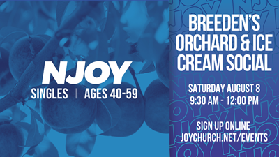 NJOY - Breeden's Orchard & Ice Cream Social! Sat Aug 8