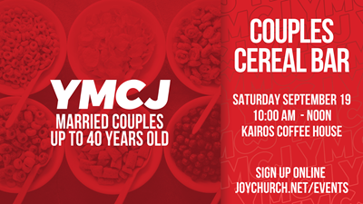 YMCJ - Couples Cereal Bar